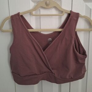 Kindred Bravely French Terry Racerback Nursing & Sleep Bra Size XL